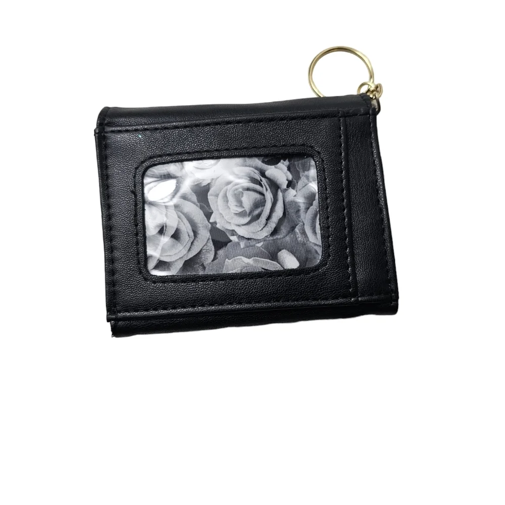 Adrienne Vitaddini RFID Black Coin Purse